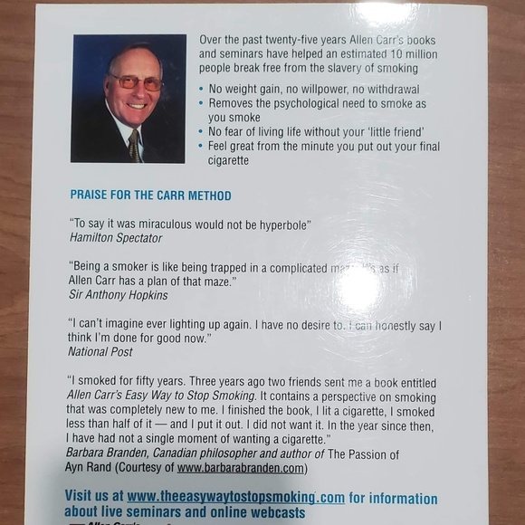 Allen Carr’s Easy Way to Stop Smoking - Picture 2 of 3